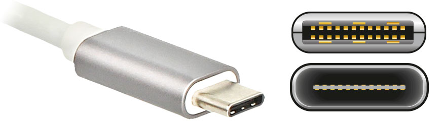 Apretar familia real Peluquero USB 3.1 + USB Type-C™